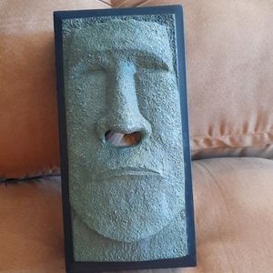 Rotary Hero Inc. Easter Island Statue tissue holder